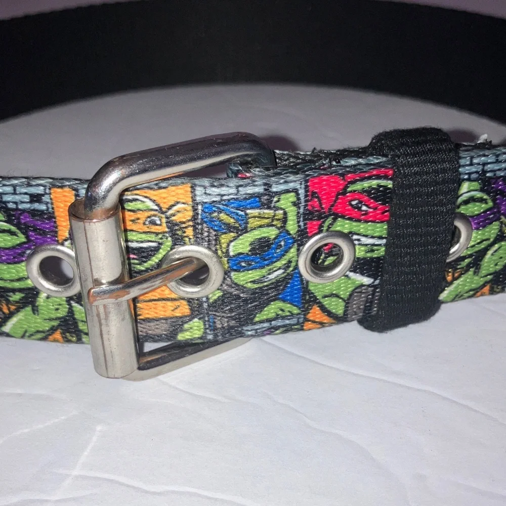 Kids Ninja Turtle Graphic Belt Small Waist 20-25”‎